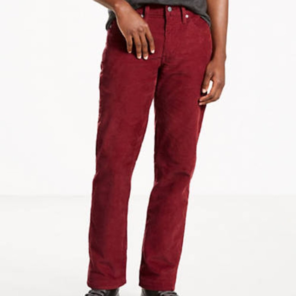 Levi's 514 Men's Corduroy Auburn Straight Fit Pants  Size W31 L32